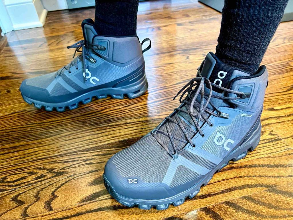 Breaking in my new On Cloud Cloudrock Waterproof boots